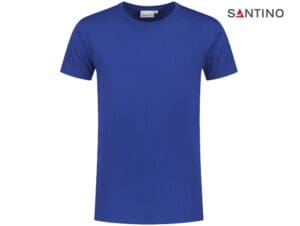SANTINO-T-SHIRT-JACE-MODERN-FIT-1025368-ROYAL-BLUE-VOORKANT