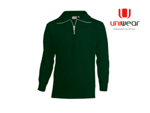 Uniwear-ZSU-Zipneck-Sweater__Bottlegreen