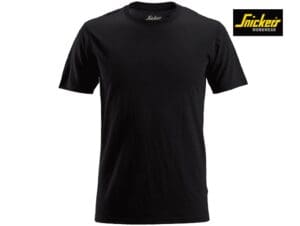 Snickers-2527-Wollen T-shirt_Black-0400