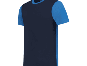 Indushirt TO 180 T-shirt marine_cornflower blue_side