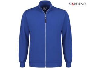 SANTINO-SWEATJACK-ONNO-REGULUAR-FIT-1003246-ROYAL-BLUE-VOORKANT