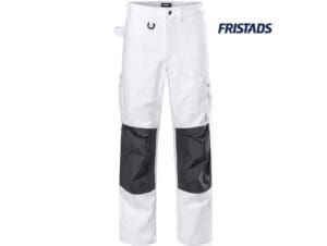 Fristads- 100122-900-KATOENEN BROEK 268 BM_900-Wit-Voorkant