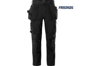 Fristads-133443-540-WERKBROEK STRETCH 2596 LWS_940-Zwart-Voorkant