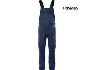 Fristads-300226-586-AMERIKAANSE OVERALL 1556 STFP_586-Marineblauw-Zwart-Voorkant