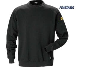 Fristads-125037-940-ESD SWEATSHIRT 7083 XSM_940-Zwart-Voorkant